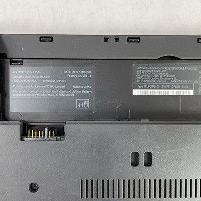 Lenovo ThinkPad T480 14" i5-8350U 1.7GHz 8GB RAM No SSD No OS Bad Vent Bad Clips