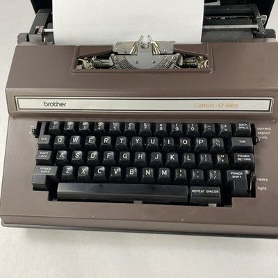 Brother Electric Typewriter 3800 110-120V