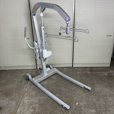 Vancare Inc Van-GO Lift Patient Positioner Powers On Bad Hydraulics w/ Battery