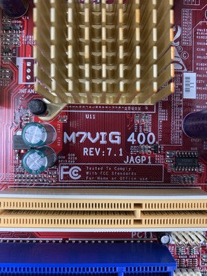 VIA KM266A-8235 M7VIG 400 Motherboard AMD Athlon XP 2700+ 2.16GHz 512MB RAM