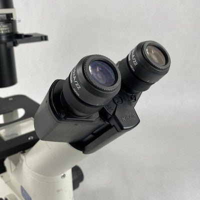 Nikon Eclipse TS100 Inverted Microscope ELWD 0.3 T1-SNCP w/ C-W10xA/22 Eyepieces