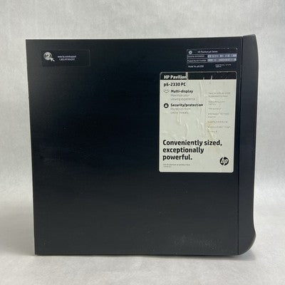 HP Pavilion P6-2330 MT AMD A6-5400K 3.6GHz 4GB RAM No HDD No OS