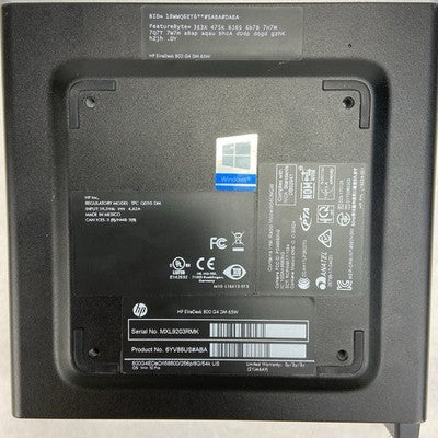 HP EliteDesk 800 G4 Micro Intel Core i5-8600 3.1GHz 8GB RAM No HDD\OS\AC BAD FAN