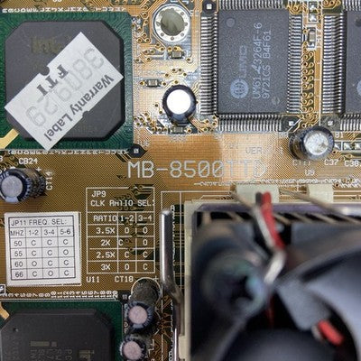 BioStar MB-8500TTD Ver1.1 Motherboard Cyrix 6x86 132MHz 32MB RAM 3x ISA
