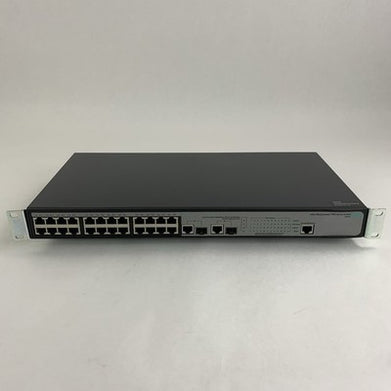HP JG539A 1910 24-PoE+Switch 24 Port Network Switch Tested Reset