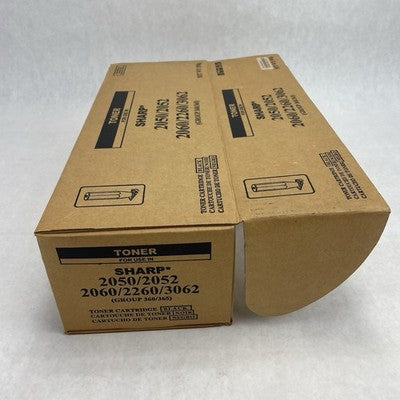 Sharp 360/365 Black Toner SF-2050 2052 SD-2060 3062 Lot of 2