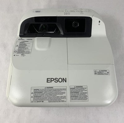Epson BrightLink 595Wi H599A LCD Lamp Projector 2791 Lamp Hours - No Remote