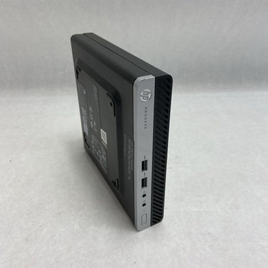 HP ProDesk 405 G4 MFF AMD Ryzen 5 Pro 2400GE 3.2 GHz 8 GB RAM No AC No HDD No OS