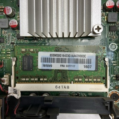 Lenovo ThinkCentre M600 MFF Intel Pentium N3700 1.6 GHz 4 GB RAM No AC/HDD/OS