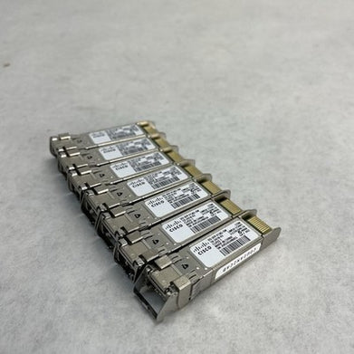 Cisco DS-SFP-FC8G-SW Transceivers Lot Of 7