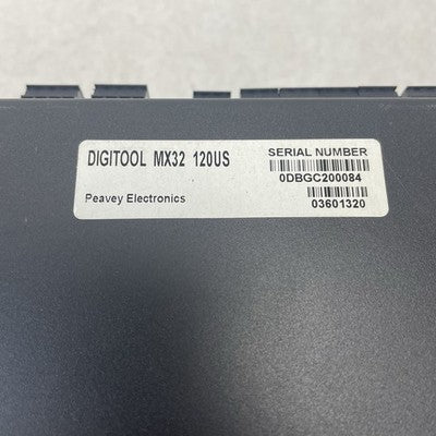 Peavey Digitool MX32 Programmable Digital Audio Multi Processor For Parts