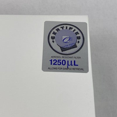 Fisherbrand 02-707-167 Aerosol Barrier Pipet Tips 1250µl Natural - 960 Tips