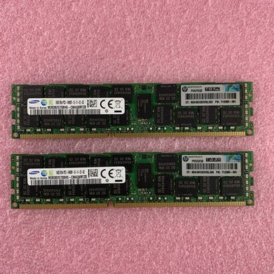 Samsung M393B2G70BH0-CMAQ8M 16GB 2Rx4 PC3-14900R ECC Server RAM Memory Lot of 2x