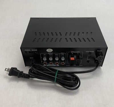 Pyle PTA2 2x40W Stereo Power Amplifier - Power Tested