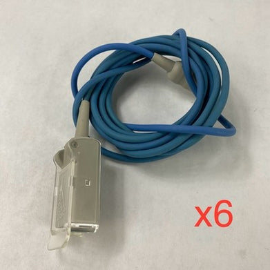 Philips M1943AL Adapter Extension SpO2 Cable Cord (Lot of 6)