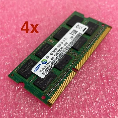 Samsung M471b5273CH0-CH9 4GB PC3-10600s DDR3 Memory Modules Lot of 4