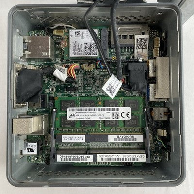 Intel NUC6CAY Micro Celeron J3455 1.50 GHz 8 GB RAM No SSD/OS/AC