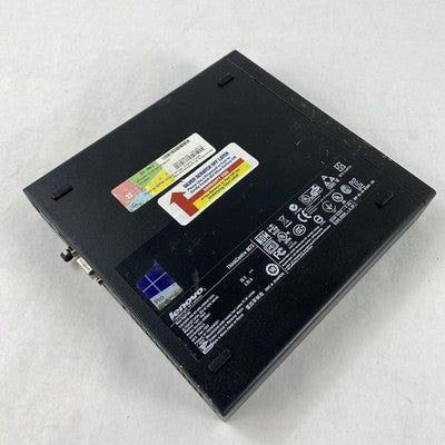 Lenovo ThinkCentre M73 Micro Pentium G3220T 2.6GHz 2x4GB RAM No HDD/OS/AC