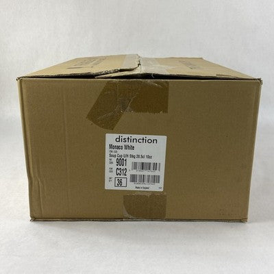 Steelite Distinction C312 Soup Cup Unhandled 28.5cl 10oz Monaco White 36ct./Case