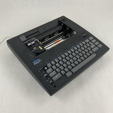Epson Elite 100 Model W101A Electronic Typewriter No AC Adapter Power Tested