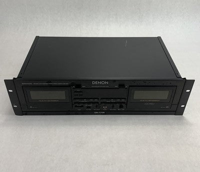 Denon DN-770R Stereo Double Casette Tape Deck - Parts or Repair