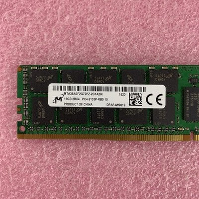 Micron MTA36ASF2G72PZ-2G1A2IK 16 GB 2Rx4 PC4-2133P-RB0-10 ECC Server Memory Ram