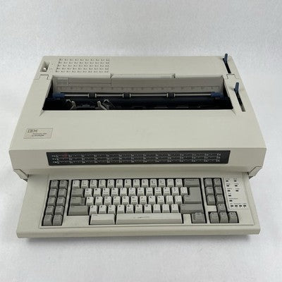 IBM Lexmark Wheel Writer 1500 Electric Typewriter Tested No Ribbons