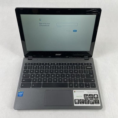 Acer Chromebook C720 11.6" Celeron 2957U 1.40 GHz 4 GB RAM 16 GB SSD No AC