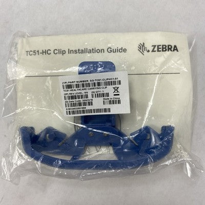 Zebra SG‑TC51‑CLIPHC1‑01 Plastic Carrying Clip Lot of 10