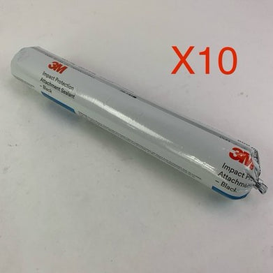 3M Impact Protection Attachment Sealant - Black 600 mL  - Lot of 10