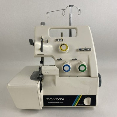Toyota 6300 3 Thread Overlock Sewing Machine Power Tested
