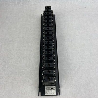 Thomas & Betts by Nevada Western 16 Port DB25 RS232 to RJ45 Slim Rack Mount