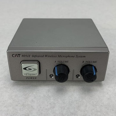 Lightspeed AC-805 CAT 805iX Infrared Wireless Microphone System (Lot of 2)