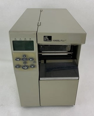 Zebra 105SL Plus 203DPI ZPL 102-8K1-00000 Thermal Label Printer- Parts or Repair
