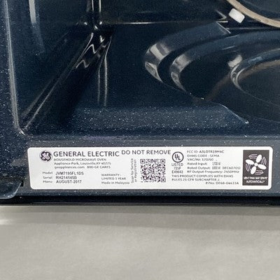 GE JVM7195FLDS 1.9 Cu Ft Over-The-Range Sensor Microwave Oven