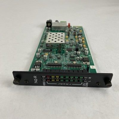 GE Security Fiber Options B7742AVR-RST 742-R Digital Video/Audio Transmitter