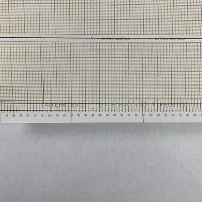 Graphtec WR3101 Linearcorder Mark VII Powers and Prints Not Fully Tested