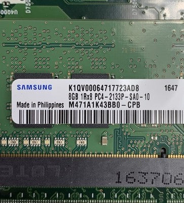 HP EliteOne 800 G2 AIO Motherboard Intel Core i5-6500 3.2GHz 8GB RAM 1 Stick