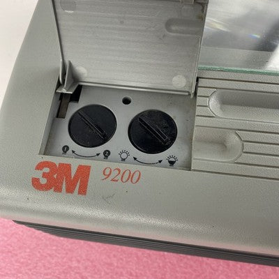 3M 9000JAC 9200 Overhead Projector Tested Cracked Glass