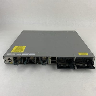 Cisco Catalyst WS-C3850-24XS-E V02 Fully Managed Switch Broken Fan Clip Tested