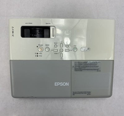 Epson PowerLite 83+ EMP-83H LCD Lamp Projector - No Remote 1361 Lamp Hours
