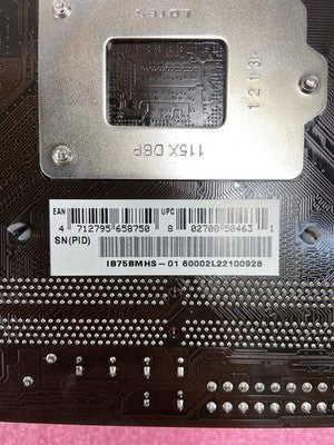 BioStar B75MU3B Motherboard Intel Pentium G860 3GHz 8GB RAM w/IO