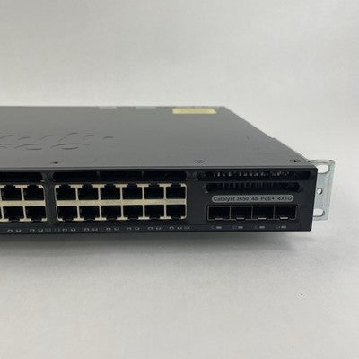 Cisco WS-C3650-48PS V05 48-Port PoE+ Switch 1x PSU Tested Reset