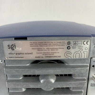 SGI Silicon Graphics Octane2 CMNB015ANG360 1x R12000 400MHz GHz 2GB Ram NO HDD