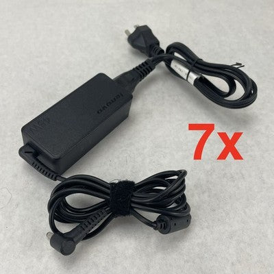 Lenovo AC Adapter 45W Small Tip Mixed Lot of 7