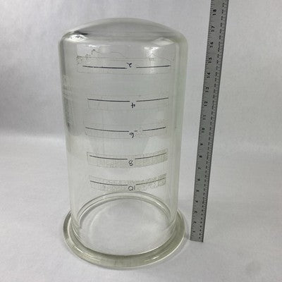 Unbranded 10000 ml Glass Vessel For Microbial Fermentation Bioreactor 10 Liter
