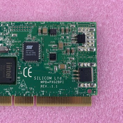 SILICOM PXG2BPI DUAL PORT RJ-45 WIRED ETHERNET 1000 MBPS PXG2BPIA-LP-ROHS