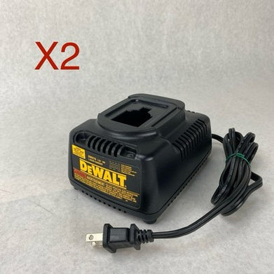 DeWalt DW9116 7.2V-18V 1-Hour Charger Lot of 2