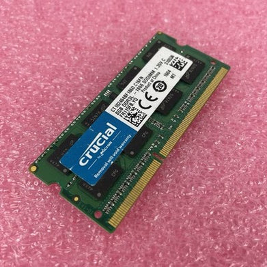 Crucial 8GB DDR3L 1866MHz SODIMM Laptop RAM CT102464BF186D Non-ECC