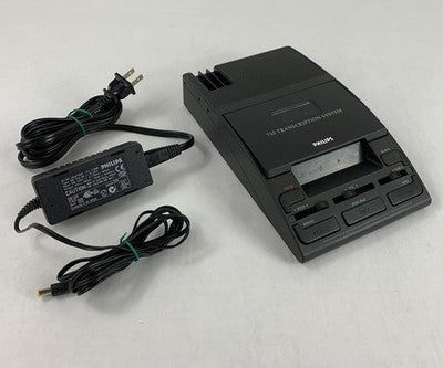 Philips 710 Transcription System w/ AC Adapter Power Supply